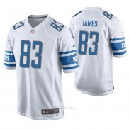 Camiseta NFL Game Hombre Detroit Lions Jesse James Blanco