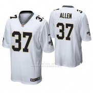 Camiseta NFL Game Hombre New Orleans Saints Javorius Allen Blanco