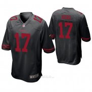 Camiseta NFL Game Hombre San Francisco 49ers Jalen Hurd Negro