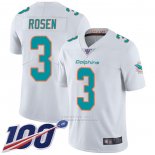 Camiseta NFL Game Miami Dolphins 3 Josh Rosen Blanco