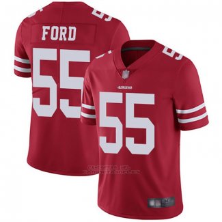 Camiseta NFL Game San Francisco 49ers 55 Dee Ford Rojo