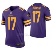 Camiseta NFL Legend Hombre Minnesota Vikings Aldrick Robinson Violeta Color Rush
