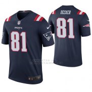 Camiseta NFL Legend Hombre New England Patriots Eric Decker Azul Color Rush