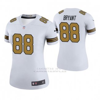 Camiseta NFL Legend Mujer New Orleans Saints Dez Bryant Blanco Color Rush