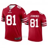 Camiseta NFL Legend San Francisco 49ers Jauan Jennings Rojo