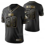 Camiseta NFL Limited Cleveland Browns Terrance Mitchell Golden Edition Negro