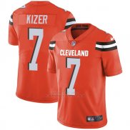 Camiseta NFL Limited Hombre 7 Kizer Cleveland Browns Naranja