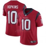 Camiseta NFL Limited Hombre Houston Texans 10 Deandre Hopkins Rojo Alternate Vapor Untouchable