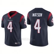 Camiseta NFL Limited Hombre Houston Texans 4 Deshaun Watson Vapor Untouchable Limited Azul