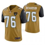 Camiseta NFL Limited Hombre Jacksonville Jaguars Will Richardson Oro Color Rush