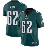 Camiseta NFL Limited Hombre Philadelphia Eagles 62 Jason Kelce Verde Stitched Vapor Untouchable