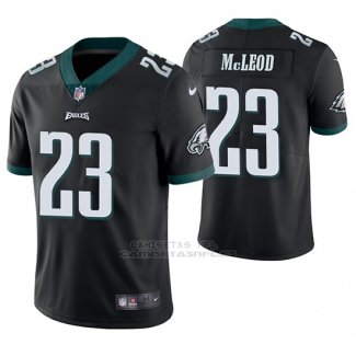 Camiseta NFL Limited Hombre Philadelphia Eagles Rodney Mcleod Negro Vapor Untouchable