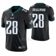 Camiseta NFL Limited Hombre Philadelphia Eagles Wendell Smallwood Negro Vapor Untouchable