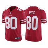 Camiseta NFL Limited Hombre San Francisco 49ers 80 Jerry Rice Scarlet Vapor Untouchable