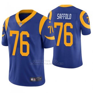 Camiseta NFL Limited Hombre St Louis Rams Rodger Saffold Azul Vapor Untouchable