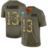 Camiseta NFL Limited Miami Dolphins Marino 2019 Salute To Service Verde