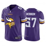 Camiseta NFL Limited Minnesota Vikings Wonnum Big Logo Violeta