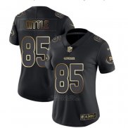 Camiseta NFL Limited Mujer San Francisco 49ers Kittle Vapor Untouchable Negro