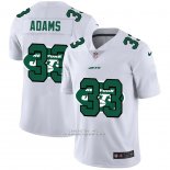 Camiseta NFL Limited New York Jets Adams Logo Dual Overlap Blanco