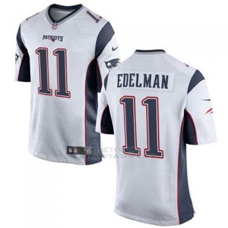 Camiseta New England Patriots Edelman Blanco Nike Game NFL Nino