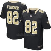 Camiseta New Orleans Saints Fleener Negro Nike Elite NFL Hombre