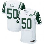 Camiseta New York Jets Lee Blanco Nike Elite NFL Hombre