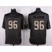 Camiseta New York Jets Wilkerson Apagado Gris Nike Anthracite Salute To Service NFL Hombre