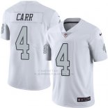 Camiseta Oakland Raiders Carr Blanco Nike Legend NFL Hombre