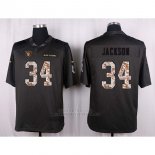 Camiseta Oakland Raiders Jackson Apagado Gris Nike Anthracite Salute To Service NFL Hombre