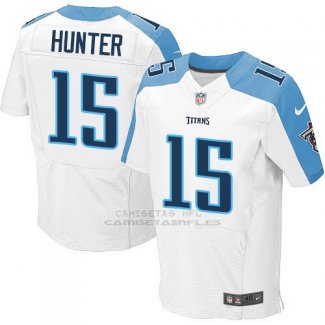 Camiseta Tennessee Titans Hunter Blanco Nike Elite NFL Hombre