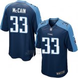 Camiseta Tennessee Titans McCain Azul Oscuro Nike Game NFL Hombre
