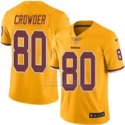 Camiseta Washington Commanders Crowder Amarillo Nike Legend NFL Hombre