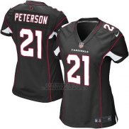 Camiseta Arizona Cardinals Peterson Negro Nike Game NFL Mujer