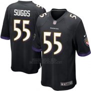 Camiseta Baltimore Ravens Suggs Negro Nike Game NFL Hombre