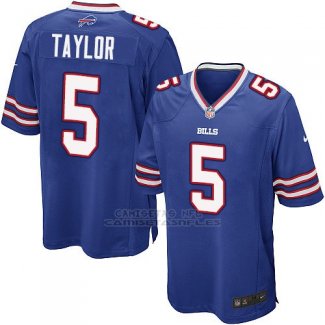 Camiseta Buffalo Bills Taylor Azul Nike Game NFL Hombre