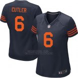 Camiseta Chicago Bears Cutler Marron Negro Nike Game NFL Mujer