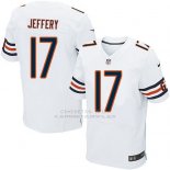 Camiseta Chicago Bears Jeffery Blanco Nike Elite NFL Hombre