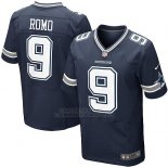 Camiseta Dallas Cowboys Romo Profundo Azul Nike Elite NFL Hombre