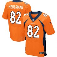 Camiseta Denver Broncos Heuerman Naranja Nike Elite NFL Hombre