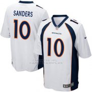 Camiseta Denver Broncos Sanders Blanco Nike Game NFL Hombre