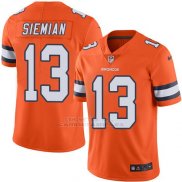 Camiseta Denver Broncos Siemian Naranja Nike Legend NFL Hombre