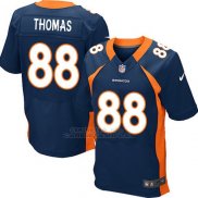 Camiseta Denver Broncos Thomas Azul Nike Elite NFL Hombre