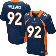 Camiseta Denver Broncos Williams Azul Nike Elite NFL Hombre
