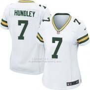 Camiseta Green Bay Packers Hundley Blanco Nike Game NFL Mujer