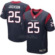 Camiseta Houston Texans Jackson Profundo Azul Nike Elite NFL Hombre
