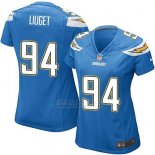 Camiseta Los Angeles Chargers Liuget Azul Nike Game NFL Mujer