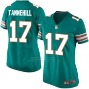 Camiseta Miami Dolphins Tannehill Verde Oscuro Nike Game NFL Mujer