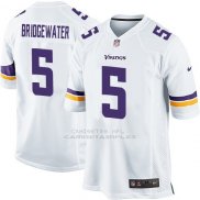 Camiseta Minnesota Vikings Briogewater Blanco Nike Game NFL Hombre