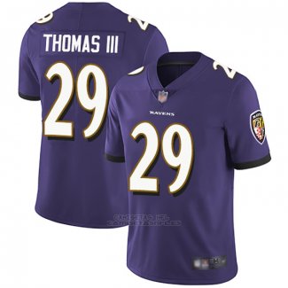 Camiseta NFL Game Baltimore Ravens Earl Thomas III Violeta2