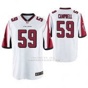Camiseta NFL Game Hombre Atlanta Falcons De'vondre Campbell Blanco